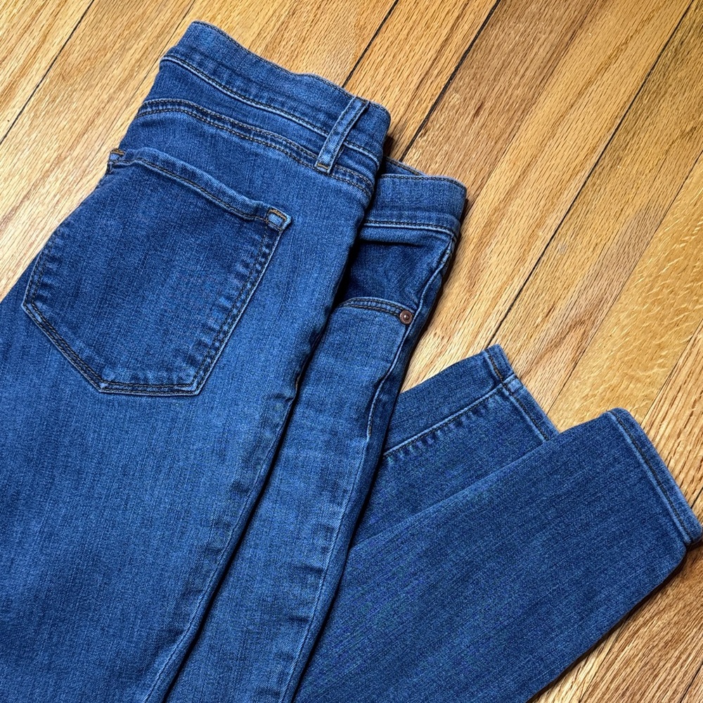 LOFT Jeans Women's Deep Blue Skinny Jeans Jeggings